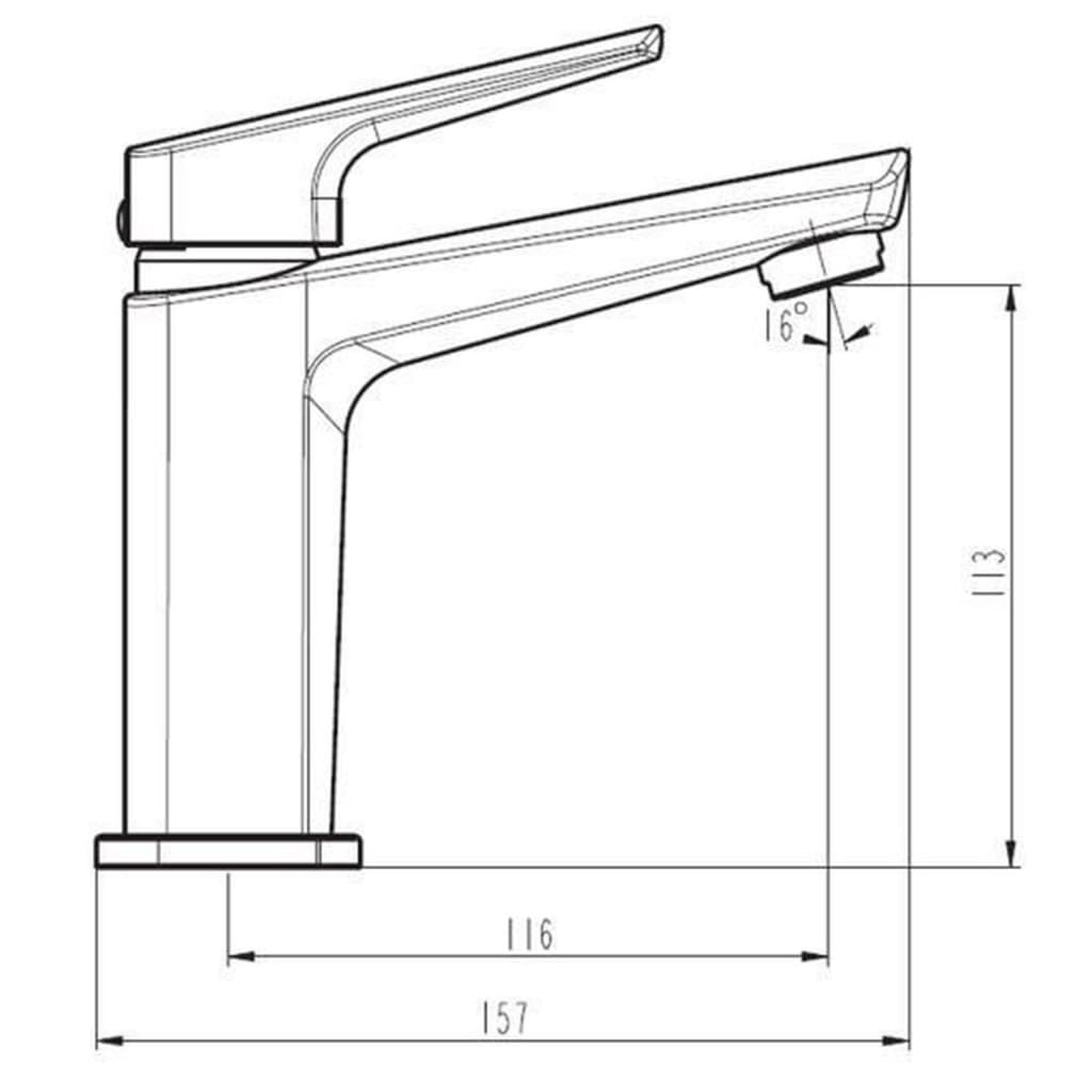 SCHÜTTE Waschtischarmatur RAVEN Mattschwarz - Premium Armaturen - Just €137.30! Shop now at homesales4u