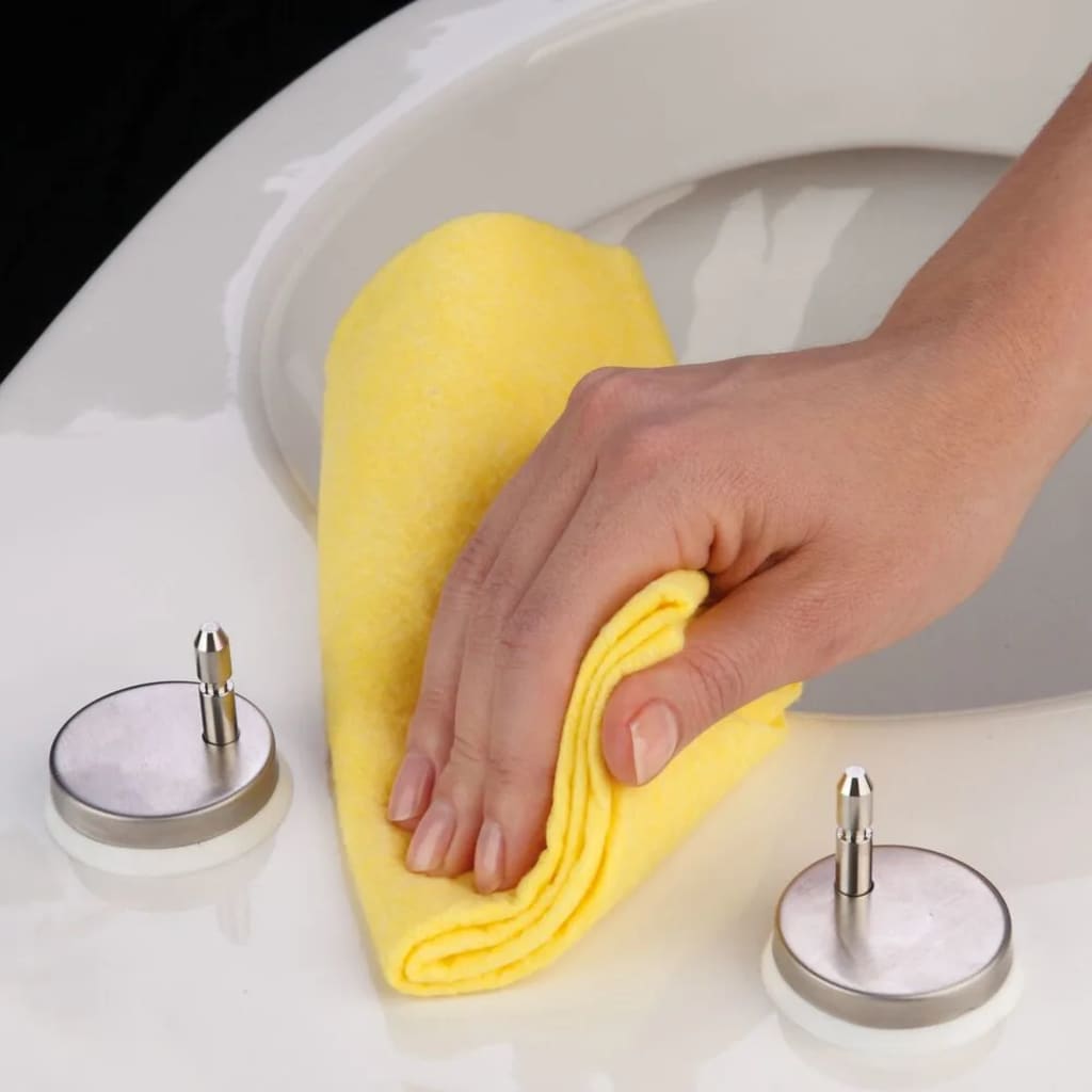 Toilettensitz Memphis Absenkautomatik Duroplast Weiß 252930646 - Premium Toilettensitze - Just €79.97! Shop now at homesales4u