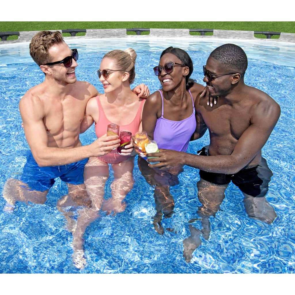 Power Steel Swimmingpool 549x122 cm - Premium Pools - Just €841.37! Shop now at homesales4u