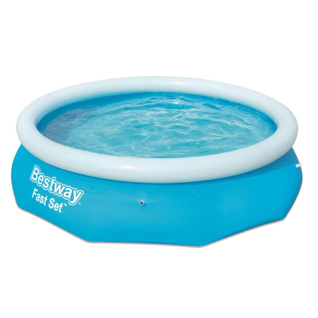 Fast Set Aufblasbarer Swimmingpool Rund 305x76 cm 57266 - Premium Pools - Just €60.78! Shop now at homesales4u