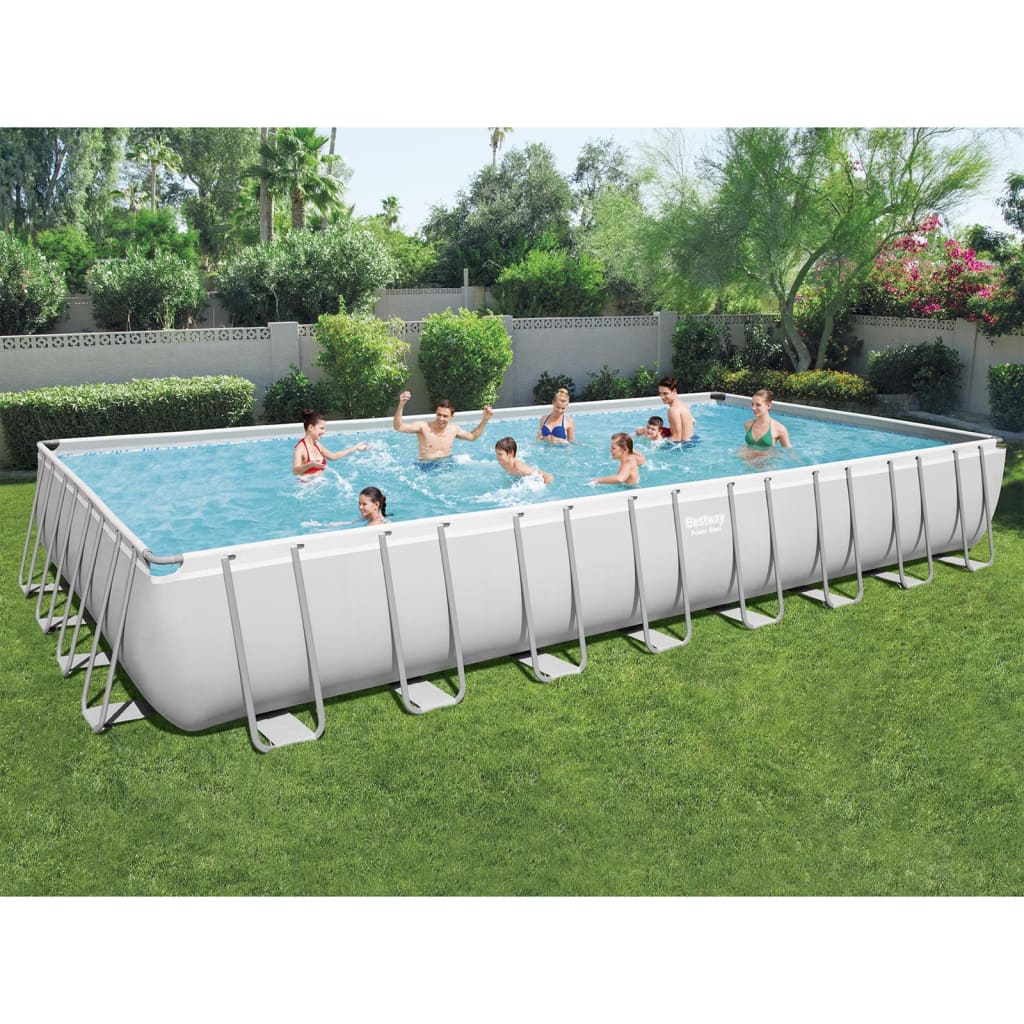 Power Steel Swimmingpool-Set 956x488x132 cm - Premium Pools - Just €2666.26! Shop now at homesales4u