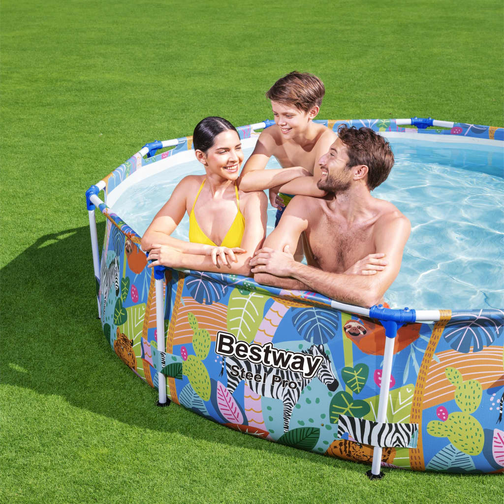 Pool Steel Pro Rahmen 305×66 cm - Premium Pools - Just €155.22! Shop now at homesales4u