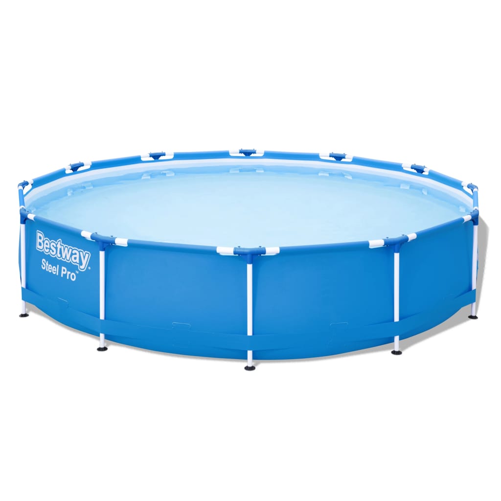 Swimmingpool Steel Pro Rahmen 366 x 76 cm - Premium Pools - Just €165.05! Shop now at homesales4u