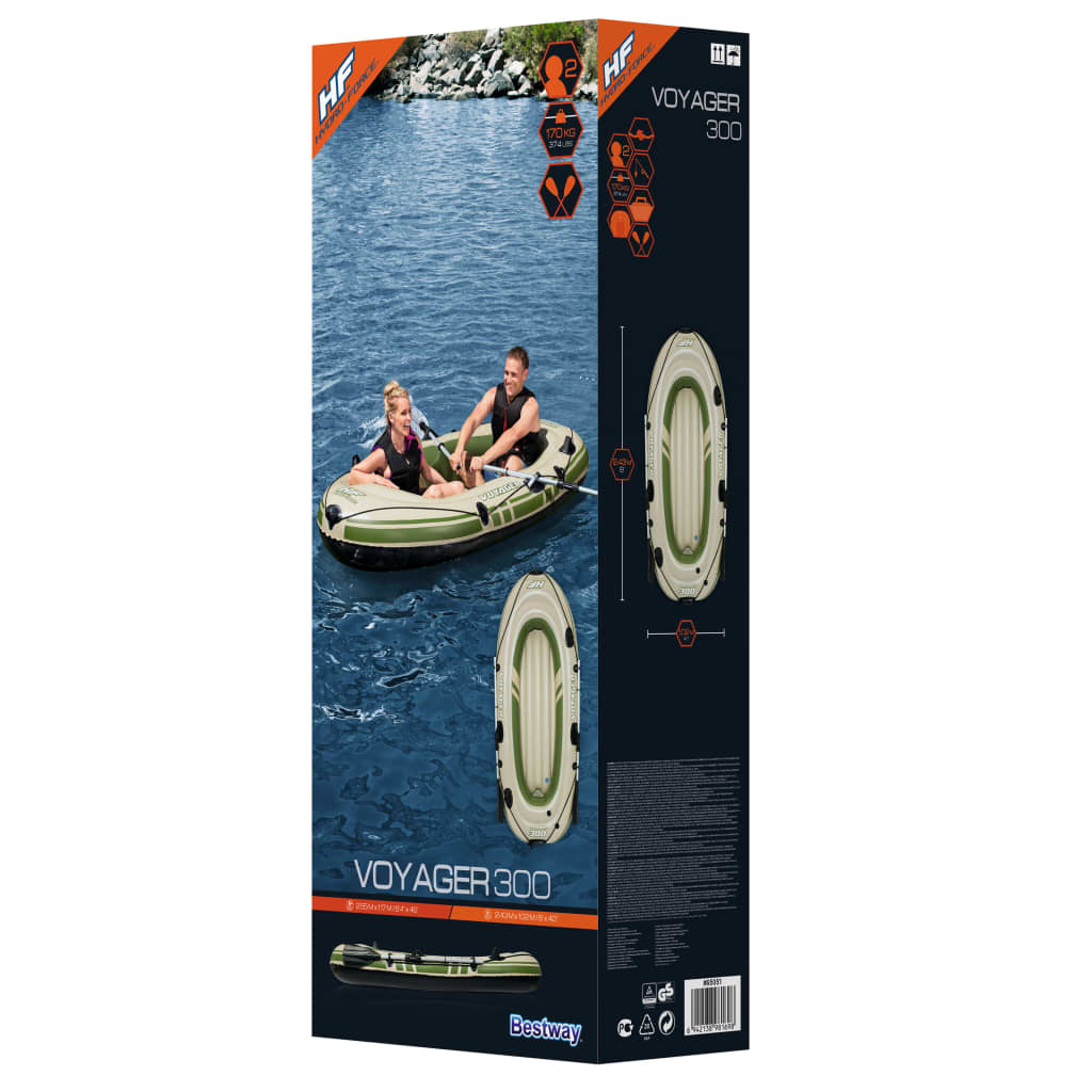 Hydro Force Schlauchboot Voyager 300 243x102 cm - Premium Ruderboote - Just €128.80! Shop now at homesales4u