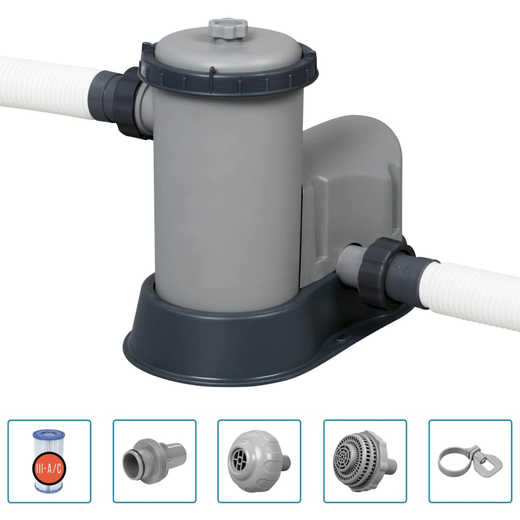 Power Steel Swimming Pool 549x132 cm - Premium Pools - Just €1172.25! Shop now at homesales4u