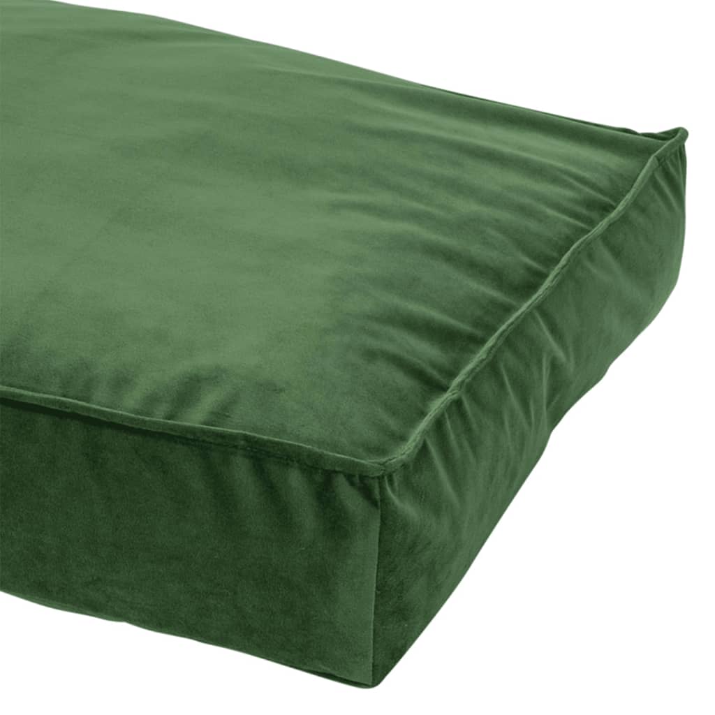 Hundekissen Velvet 120x90x15 cm Grün - Premium Hundebetten - Just €151.96! Shop now at homesales4u