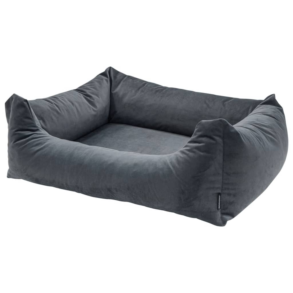 Hundebett Velvet 100x80x25 cm Grau - Premium Hundebetten - Just €138.73! Shop now at homesales4u