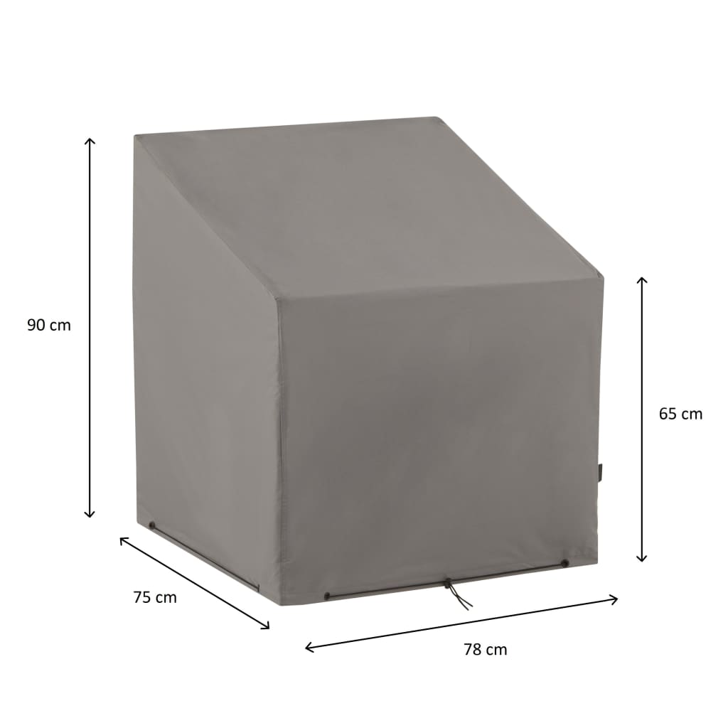 Gartenstuhl-Abdeckung 75x78x90 cm Grau - Premium Gartenmöbel-Schutzhüllen - Just €58.14! Shop now at homesales4u