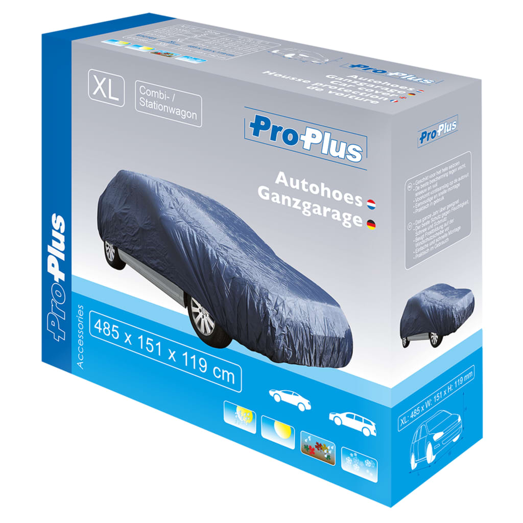 SUV/Van-Abdeckung Gr. XL 485×151×119 cm Dunkelblau - Premium Kfz-Abdeckplanen - Just €59.79! Shop now at homesales4u