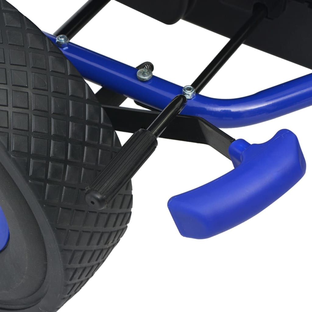 Pedal Go-Kart mit verstellbarem Sitz Blau - Premium Lauflernwagen & Rutsch- & Tretfahrzeuge - Just €208.65! Shop now at homesales4u