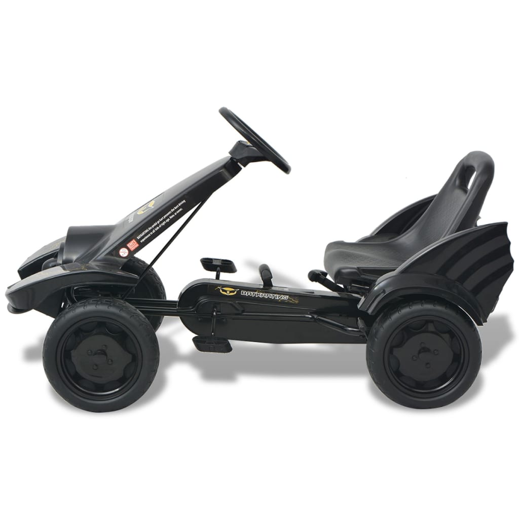 Pedal Go-Kart mit verstellbarem Sitz Schwarz - Premium Lauflernwagen & Rutsch- & Tretfahrzeuge - Just €208.73! Shop now at homesales4u