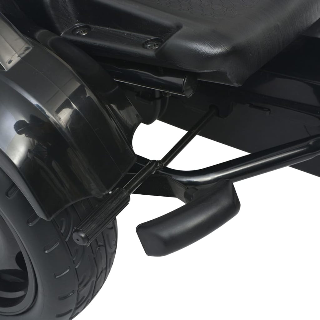 Pedal Go-Kart mit verstellbarem Sitz Schwarz - Premium Lauflernwagen & Rutsch- & Tretfahrzeuge - Just €208.73! Shop now at homesales4u
