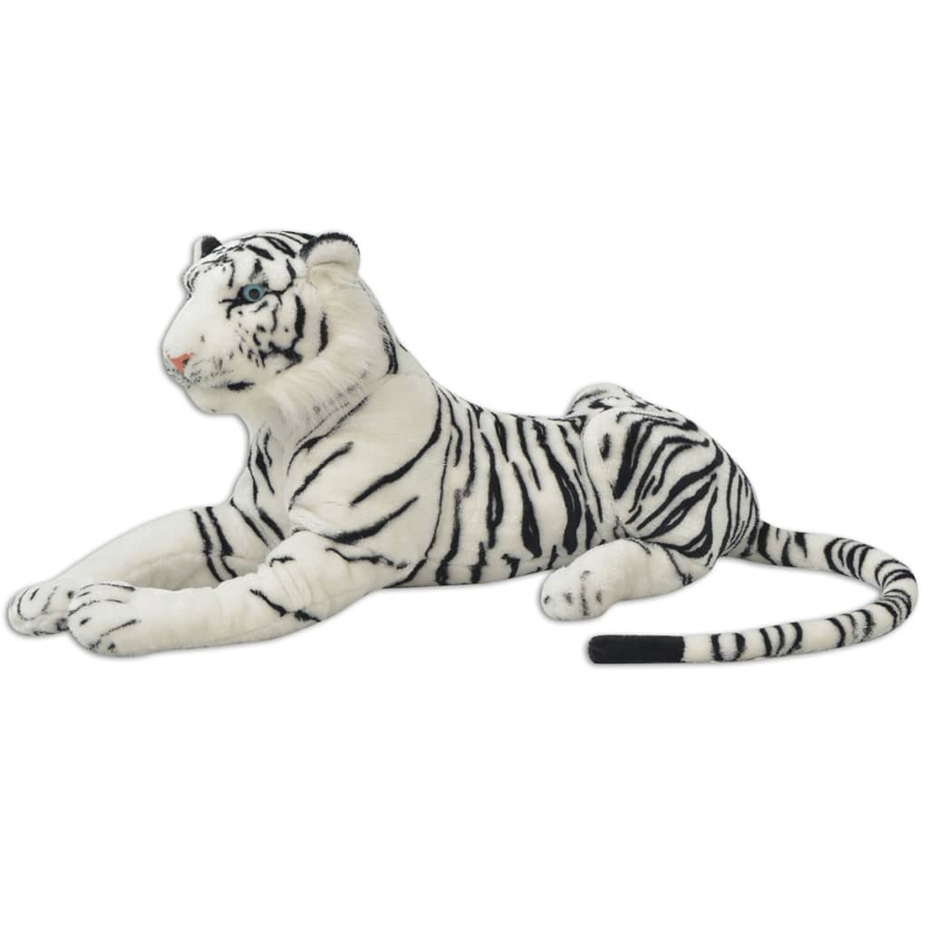 Tiger Plüschtier Weiß XXL - Premium Stofftiere - Just €93.81! Shop now at homesales4u