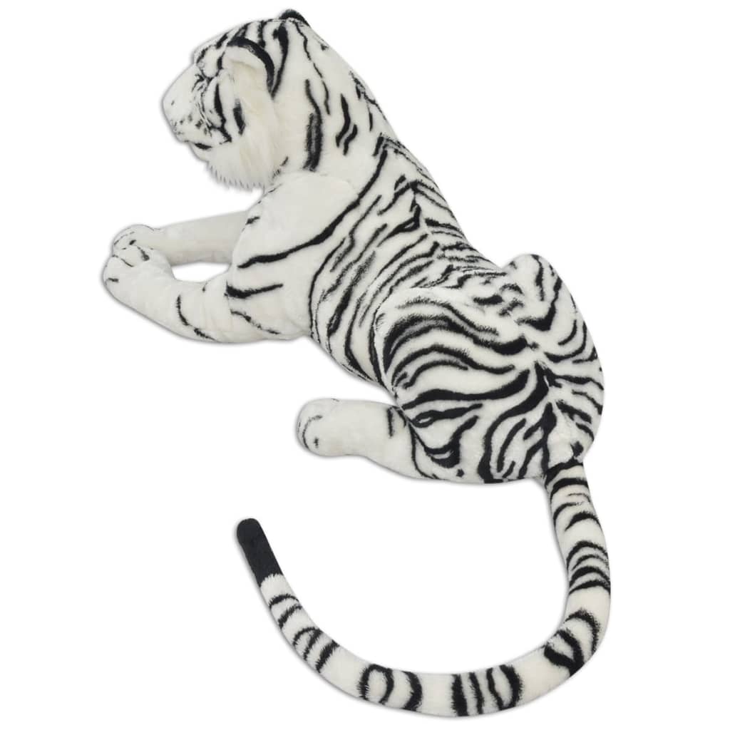 Tiger Plüschtier Weiß XXL - Premium Stofftiere - Just €93.81! Shop now at homesales4u