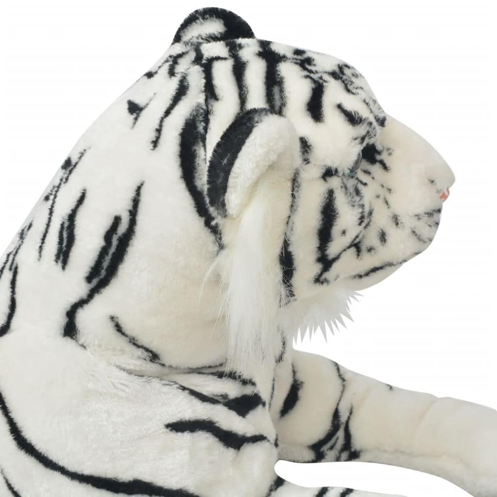 Tiger Plüschtier Weiß XXL - Premium Stofftiere - Just €93.81! Shop now at homesales4u