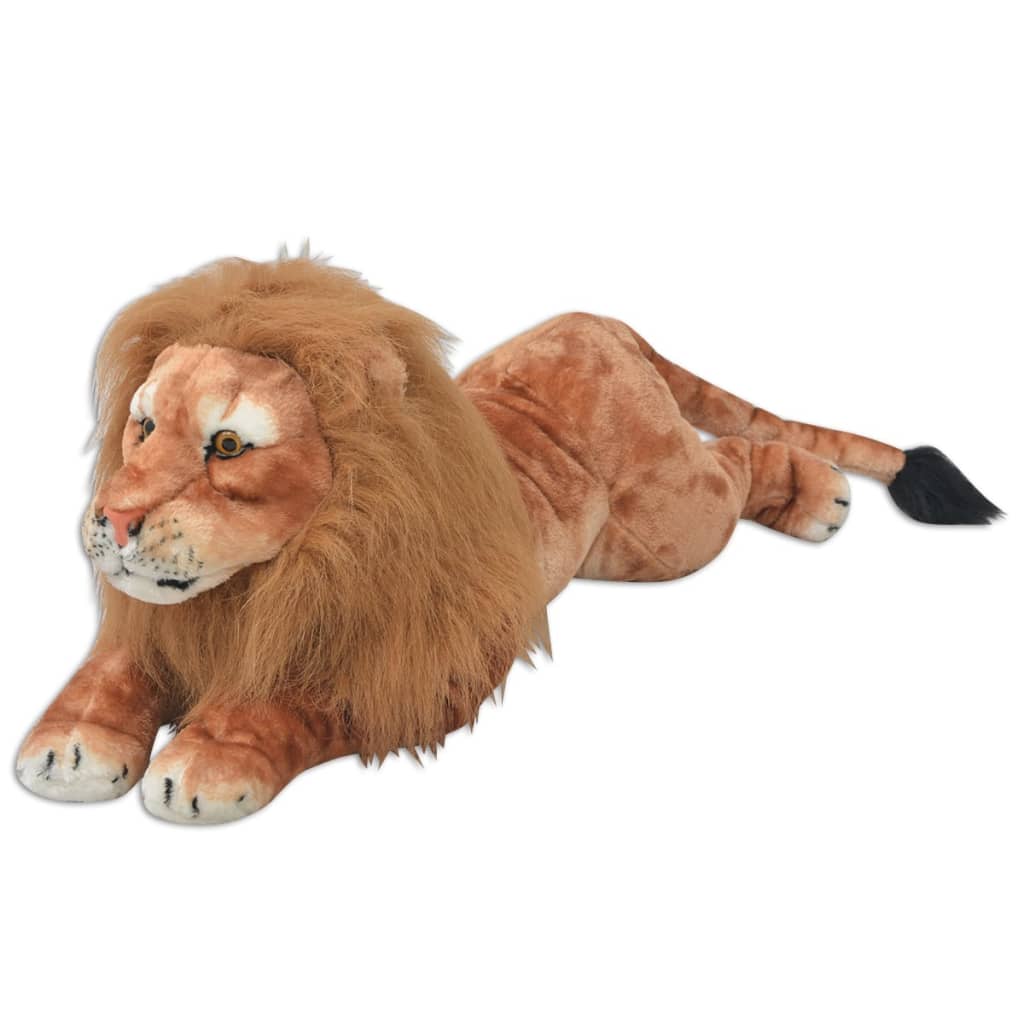 Löwe Kuscheltier Plüsch Braun XXL - Premium Stofftiere - Just €76.70! Shop now at homesales4u