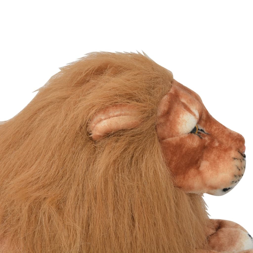 Löwe Kuscheltier Plüsch Braun XXL - Premium Stofftiere - Just €76.70! Shop now at homesales4u