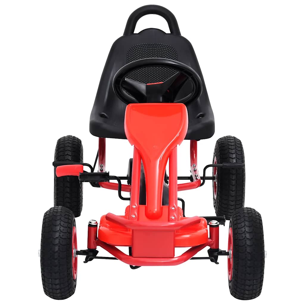 Pedal Go-Kart mit Luftreifen Rot - Premium Lauflernwagen & Rutsch- & Tretfahrzeuge - Just €160.47! Shop now at homesales4u