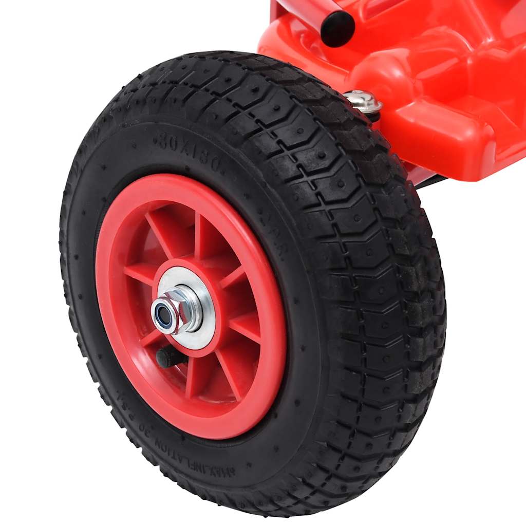 Pedal Go-Kart mit Luftreifen Rot - Premium Lauflernwagen & Rutsch- & Tretfahrzeuge - Just €160.47! Shop now at homesales4u