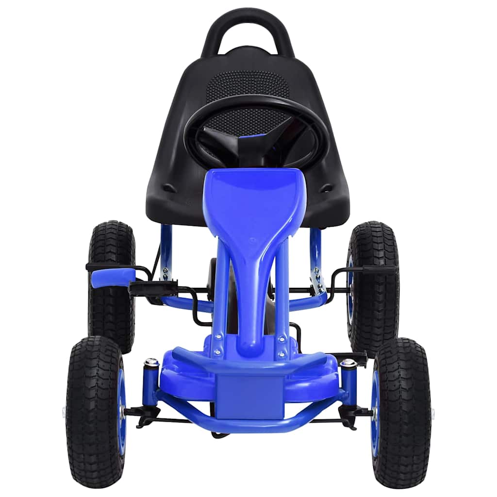 Pedal Go-Kart mit Luftreifen Blau - Premium Lauflernwagen & Rutsch- & Tretfahrzeuge - Just €156.11! Shop now at homesales4u