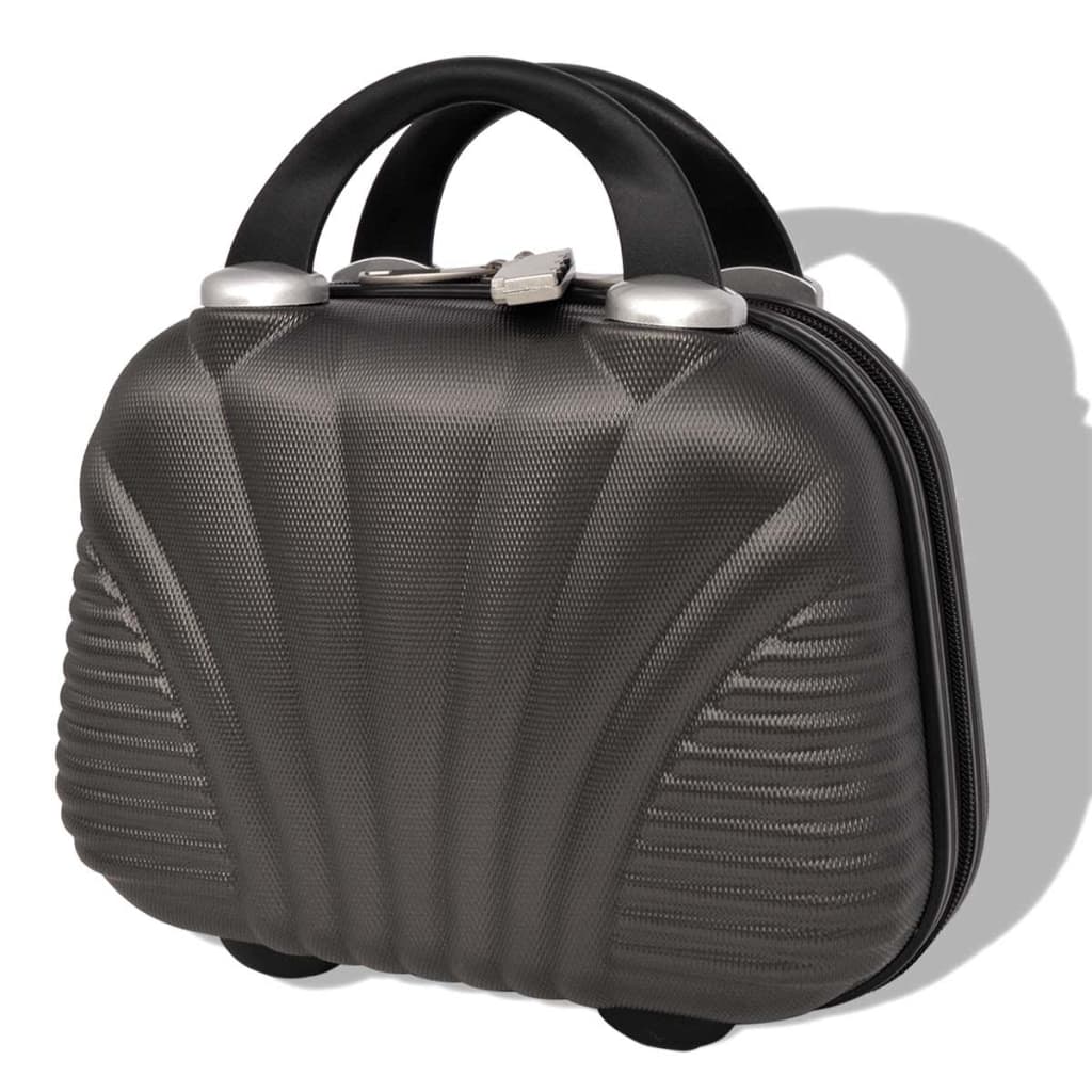 Vierteiliges Hartschalen-Trolley-Set Anthrazit - Premium Reisekoffer - Just €186.79! Shop now at homesales4u