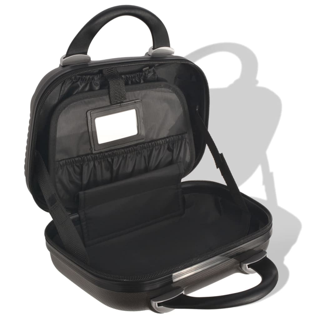 Vierteiliges Hartschalen-Trolley-Set Anthrazit - Premium Reisekoffer - Just €186.79! Shop now at homesales4u