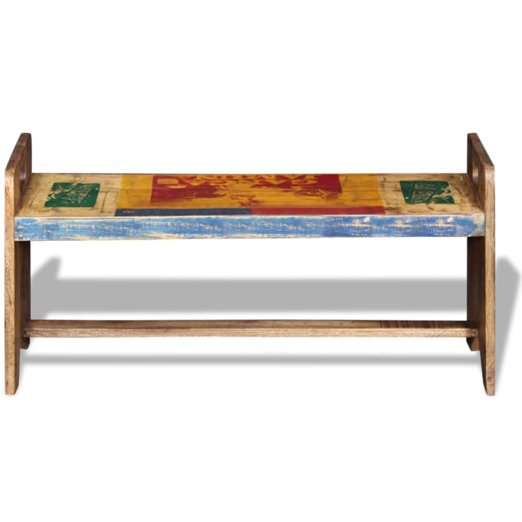 Sitzbank Cola Altholz 100x30x50 cm - Premium Truhen- & Flurbänke - Just €198.47! Shop now at homesales4u