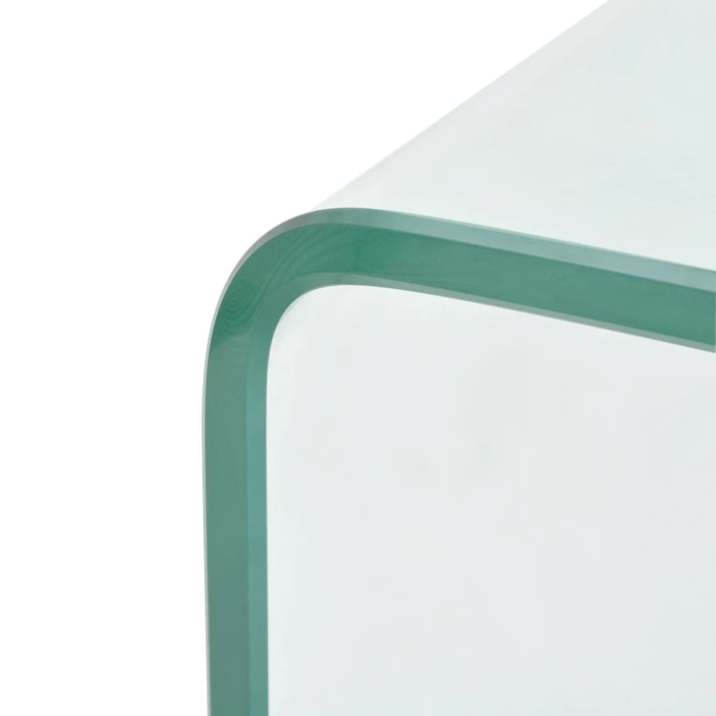 Couchtisch Hartglas 98x45x30 cm Transparent - Premium Couchtische - Just €242.32! Shop now at homesales4u