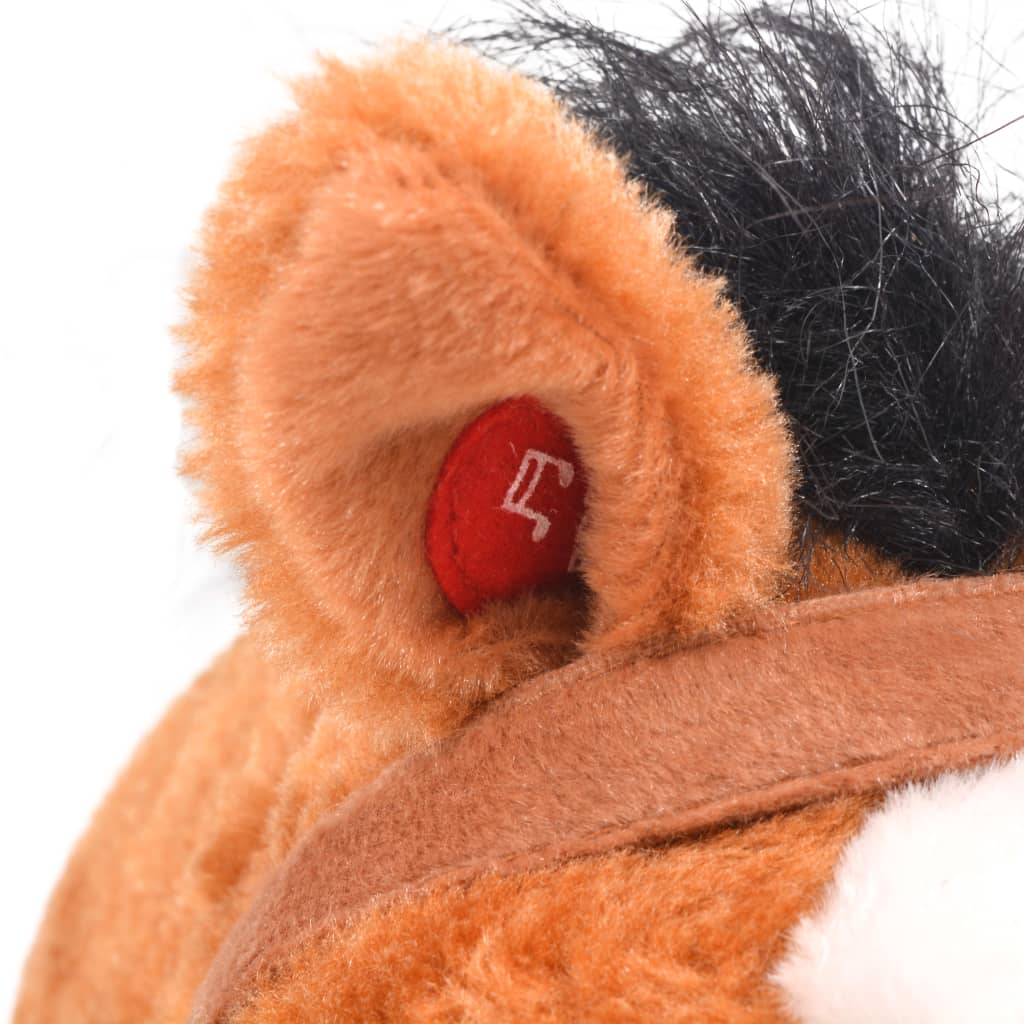 Plüschtier Pferd Stehend Plüsch Braun - Premium Stofftiere - Just €99.02! Shop now at homesales4u