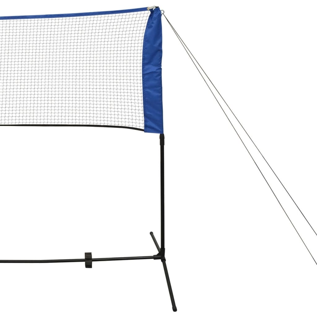 Badmintonnetz-Set mit Federbällen 300 x 155 cm - Premium Badminton-Netze - Just €68.48! Shop now at homesales4u