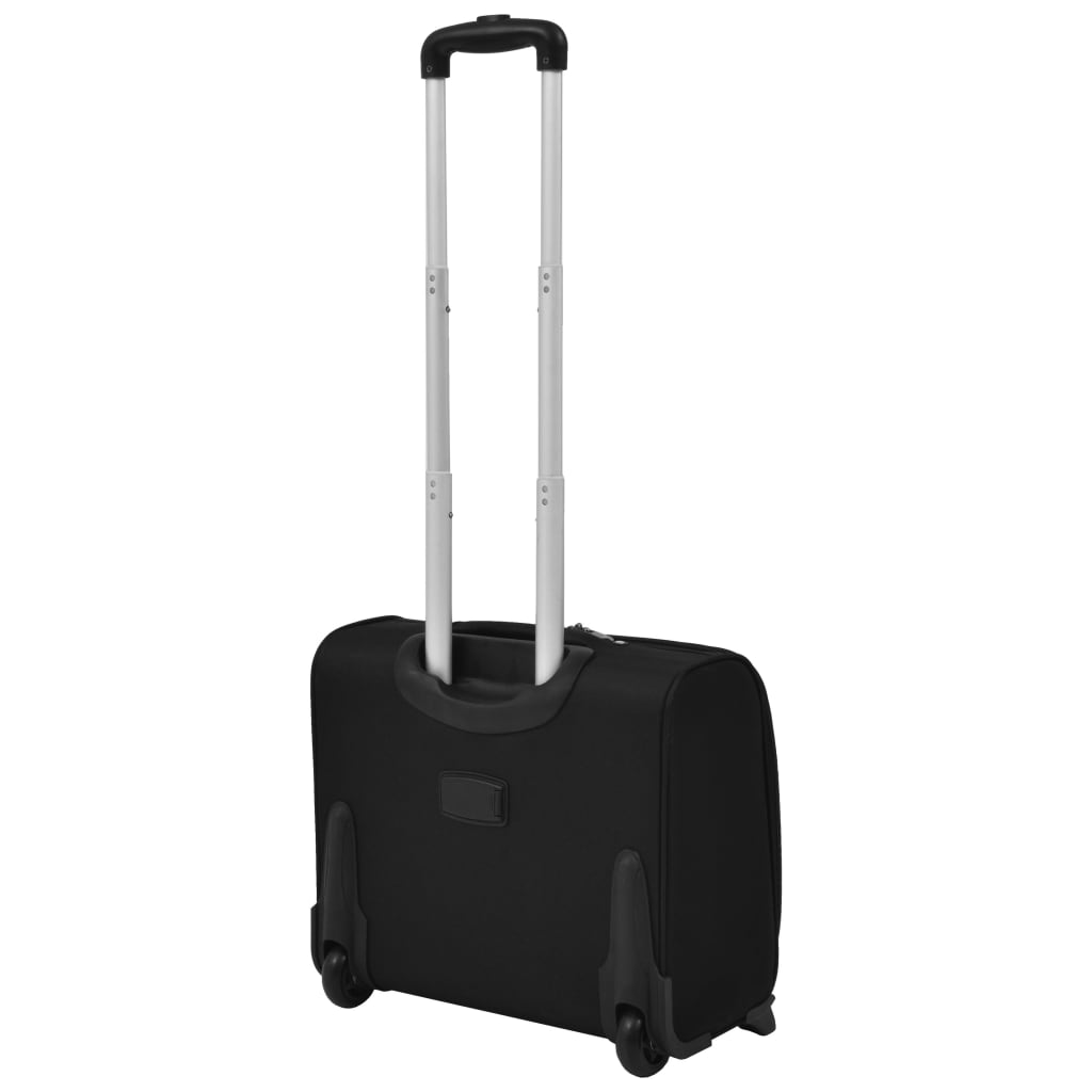 Pilottrolley Schwarz - Premium Reisekoffer - Just €84.27! Shop now at homesales4u