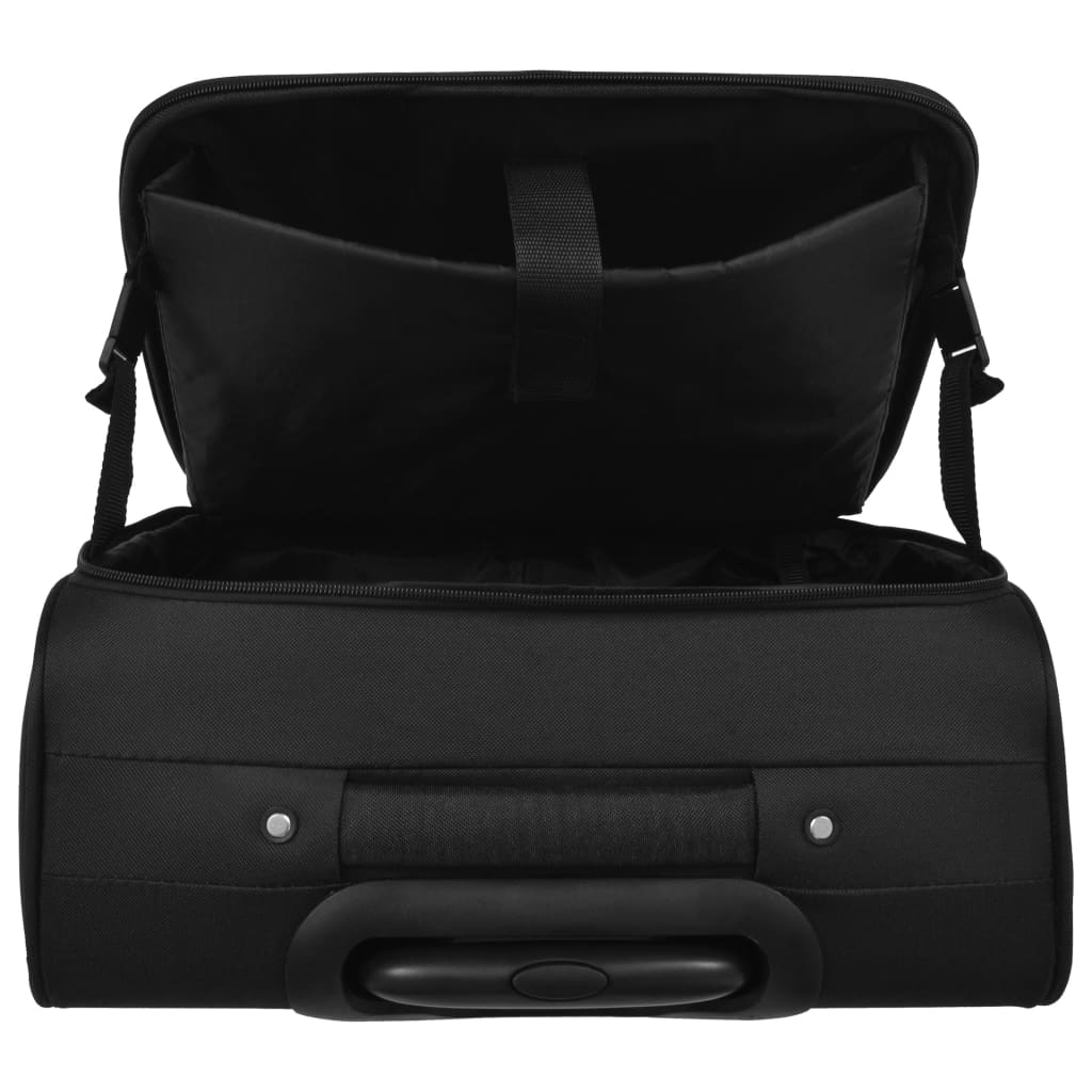 Pilottrolley Schwarz - Premium Reisekoffer - Just €84.27! Shop now at homesales4u