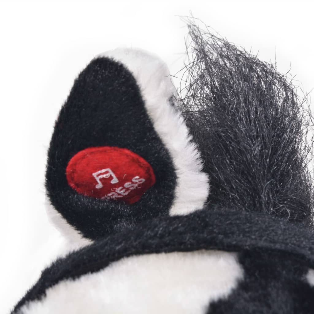 Plüschtier Stehend Pferd Schwarz und Weiß XXL - Premium Stofftiere - Just €108.25! Shop now at homesales4u