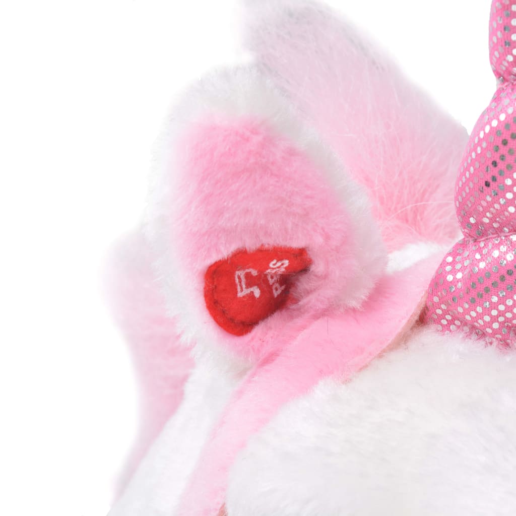 Plüschtier Einhorn Stehend Plüsch Weiß und Rosa XXL - Premium Stofftiere - Just €105.48! Shop now at homesales4u