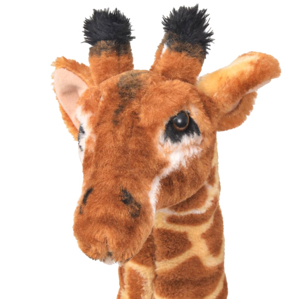 Plüschtier Giraffe Stehend Plüsch Braun und Gelb XXL - Premium Stofftiere - Just €99.49! Shop now at homesales4u