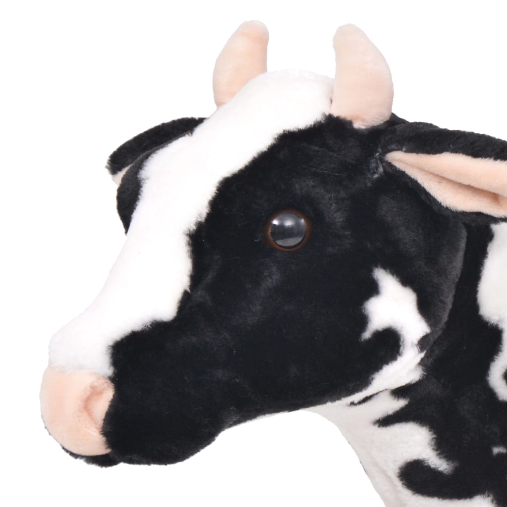 Plüschtier Kuh Stehend Plüsch Schwarz und Weiß XXL - Premium Stofftiere - Just €125.81! Shop now at homesales4u