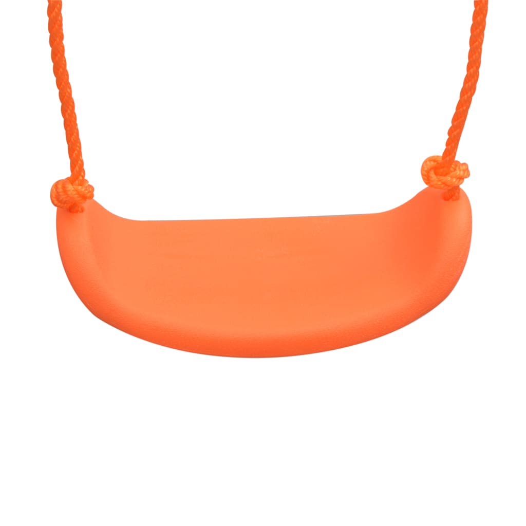 Schaukelset mit Rutsche und 3 Sitzen Orange - Premium Schaukeln & Spieltürme - Just €346.63! Shop now at homesales4u