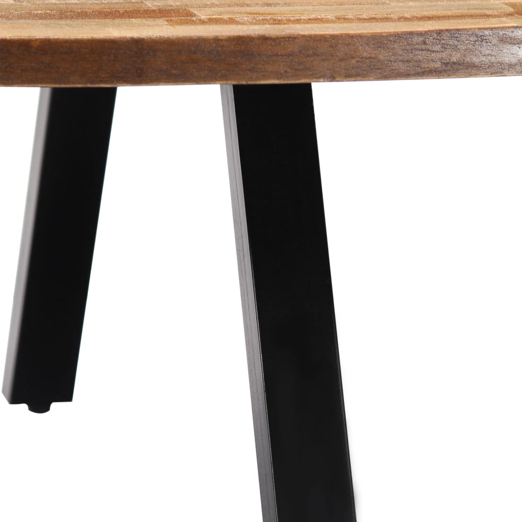 Couchtisch Recyceltes Massivholz Teak Oval 120x60x30 cm - Premium Couchtische - Just €210.48! Shop now at homesales4u