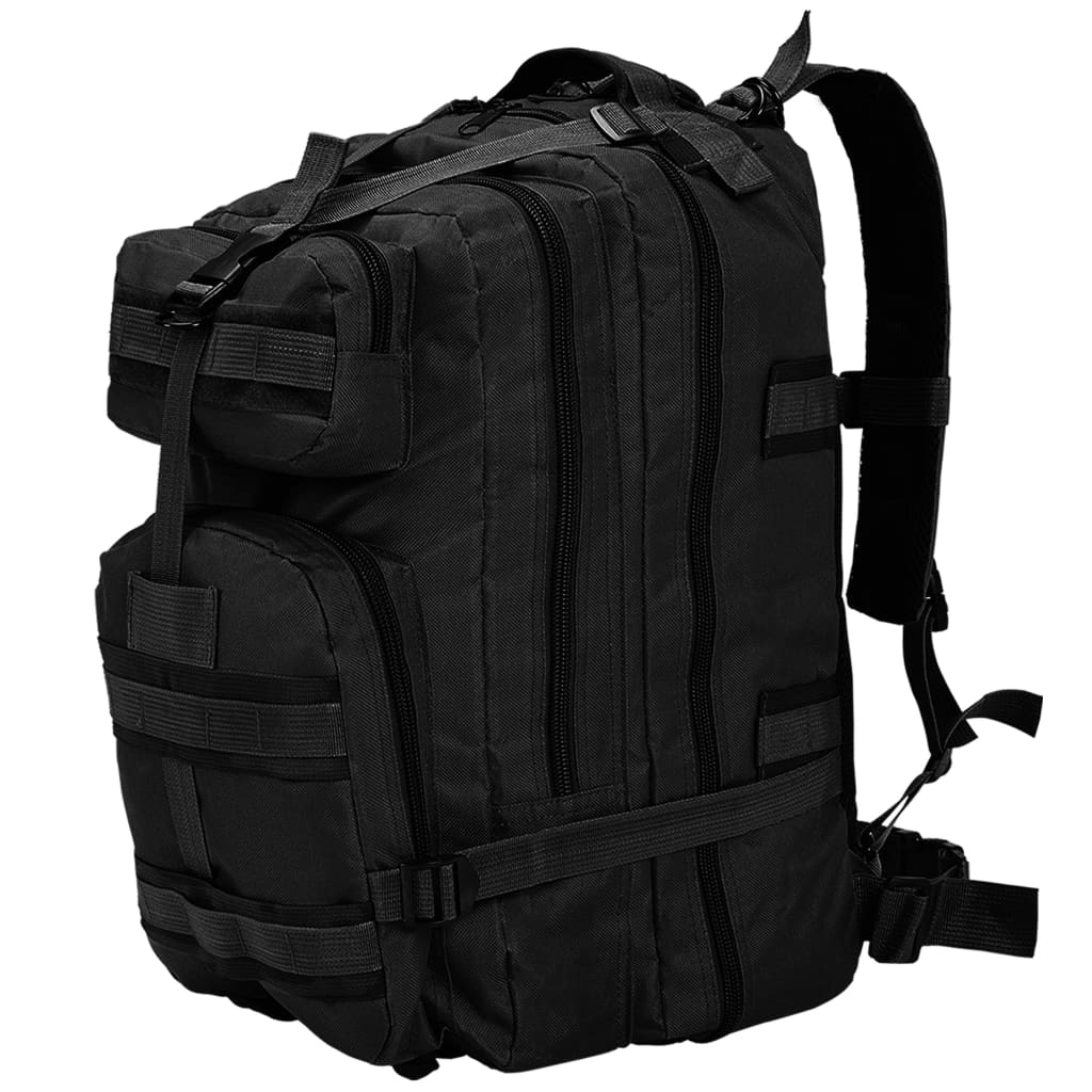Rucksack Armee-Stil 50 L Schwarz - Premium Rucksäcke - Just €74.90! Shop now at homesales4u