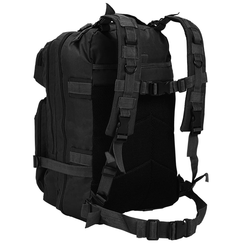 Rucksack Armee-Stil 50 L Schwarz - Premium Rucksäcke - Just €74.90! Shop now at homesales4u