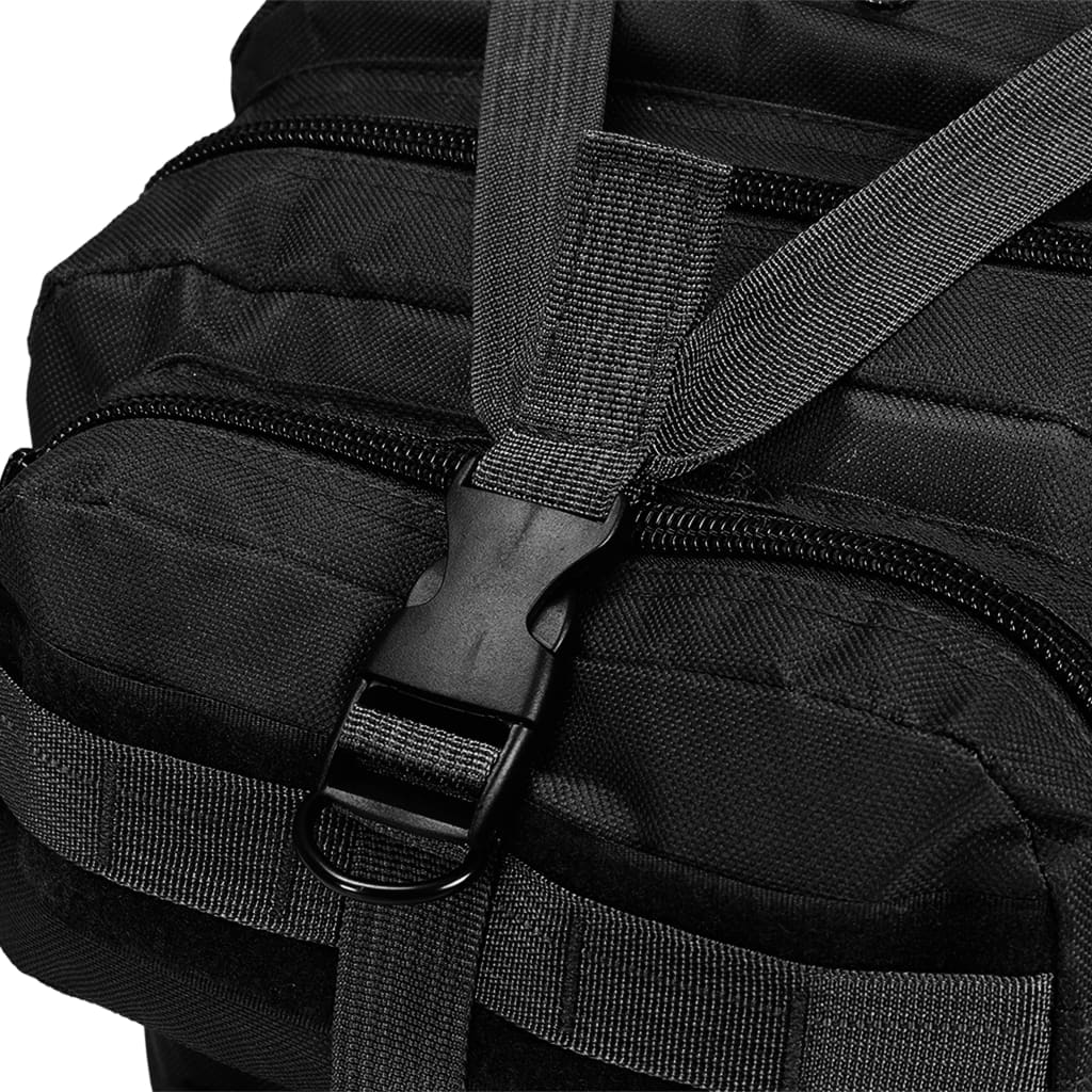 Rucksack Armee-Stil 50 L Schwarz - Premium Rucksäcke - Just €74.90! Shop now at homesales4u