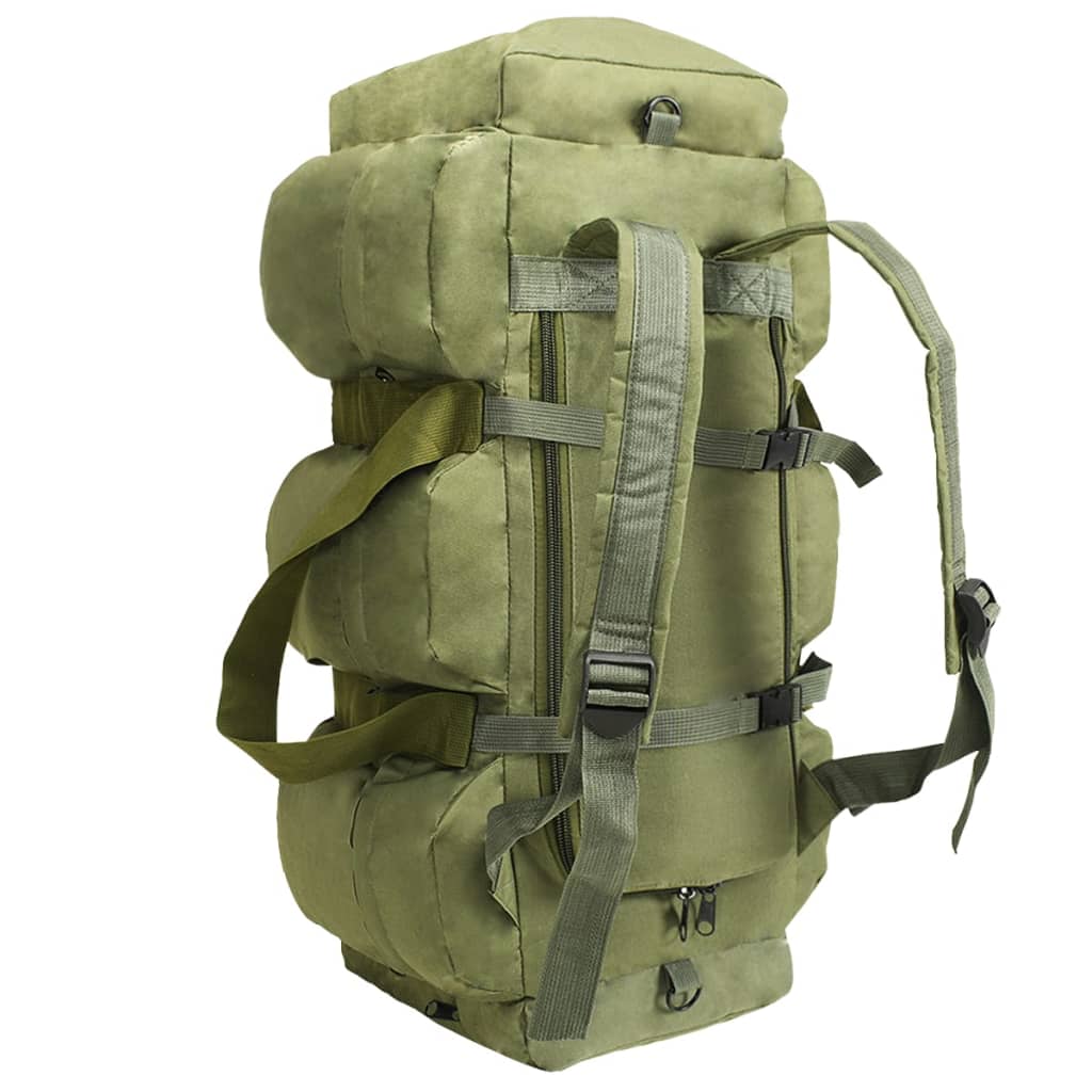 3-in-1 Seesack Armee-Stil 90 L Olivgrün - Premium Seesäcke - Just €57.07! Shop now at homesales4u