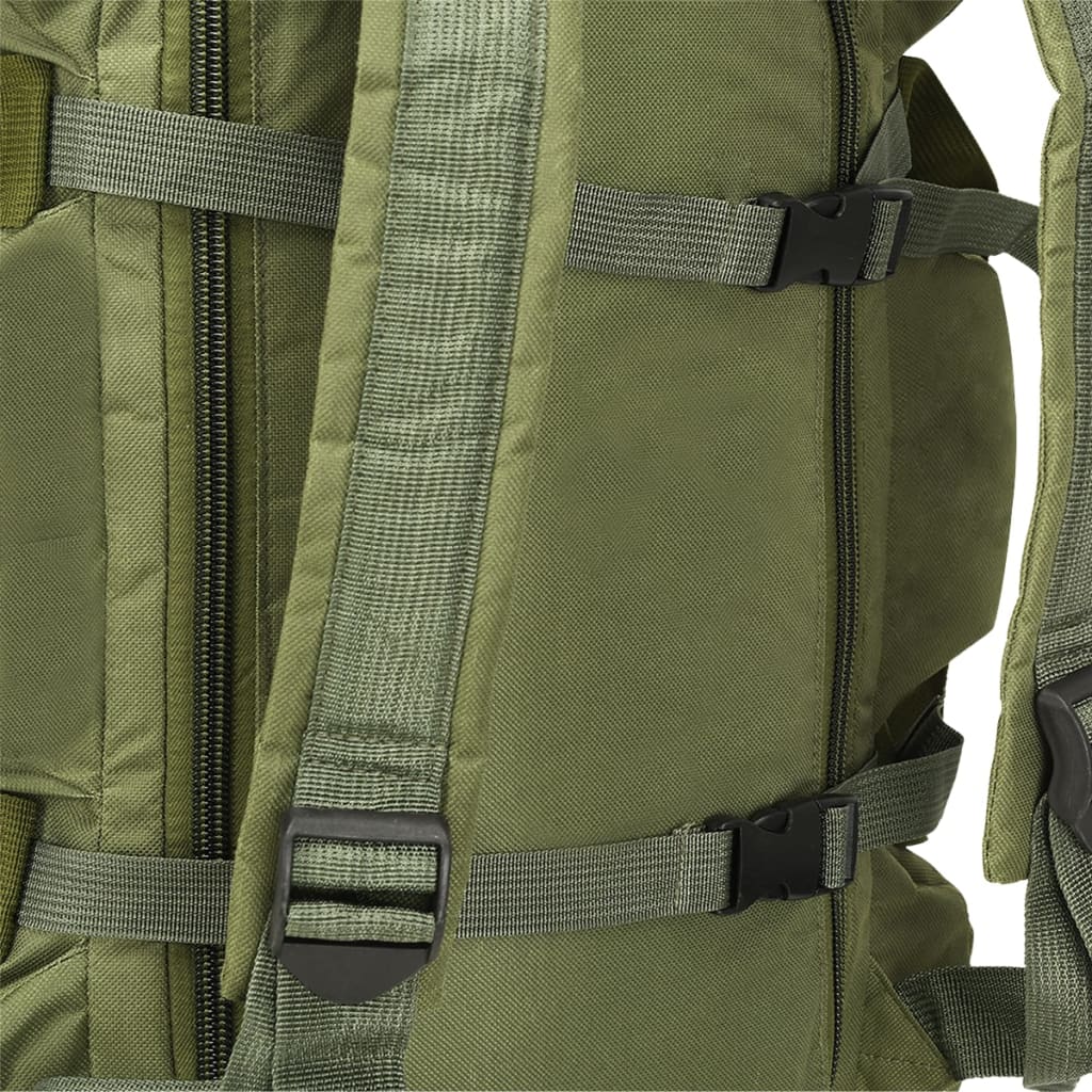 3-in-1 Seesack Armee-Stil 90 L Olivgrün - Premium Seesäcke - Just €57.07! Shop now at homesales4u