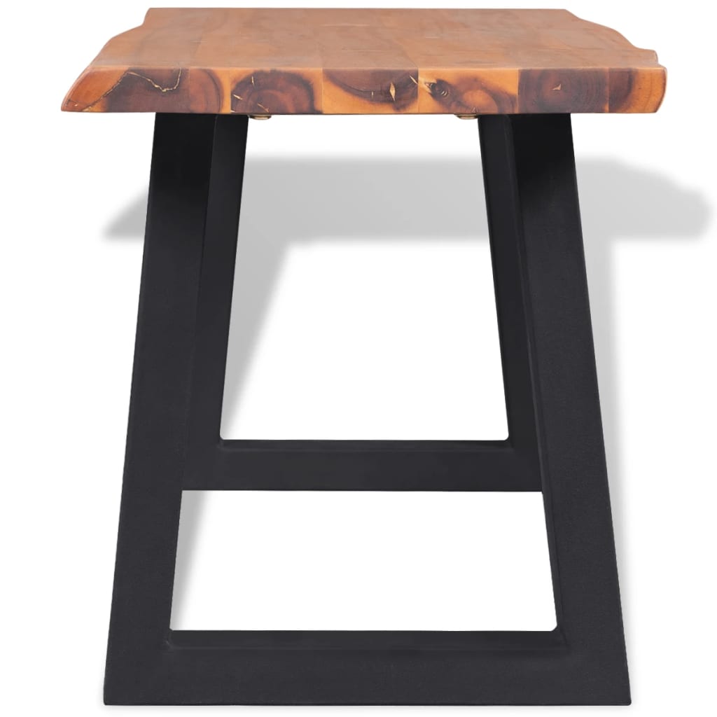 Sitzbank Akazienholz Massiv 145 cm - Premium Truhen- & Flurbänke - Just €197.86! Shop now at homesales4u