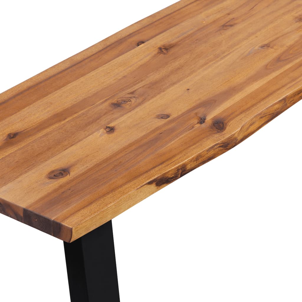 Sitzbank Akazienholz Massiv 145 cm - Premium Truhen- & Flurbänke - Just €197.86! Shop now at homesales4u