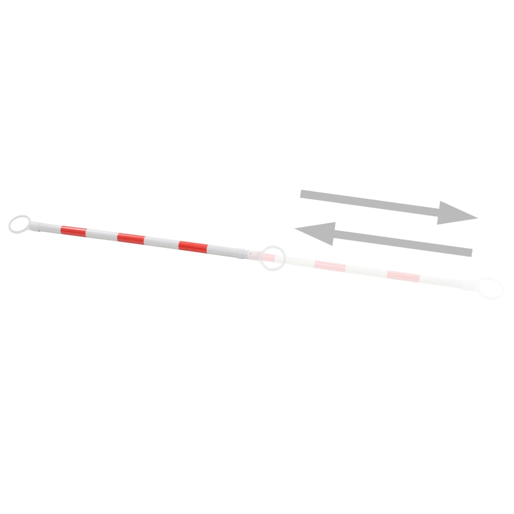 Teleskopstangen für Leitkegel 2 Stk. Kunststoff 116-197 cm - Premium Verkehrsschilder - Just €34.04! Shop now at homesales4u