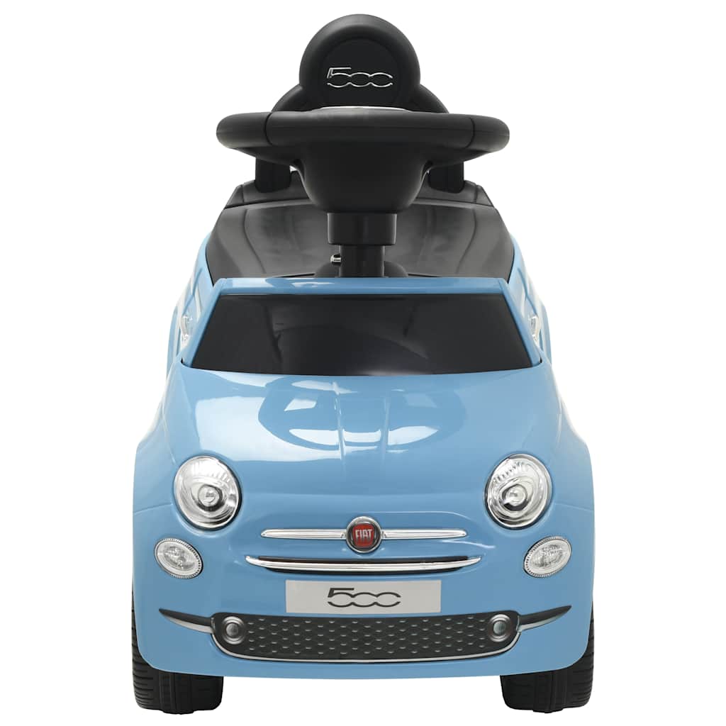 Aufsitzauto Fiat 500 Blau - Premium Lauflernwagen & Rutsch- & Tretfahrzeuge - Just €80.56! Shop now at homesales4u