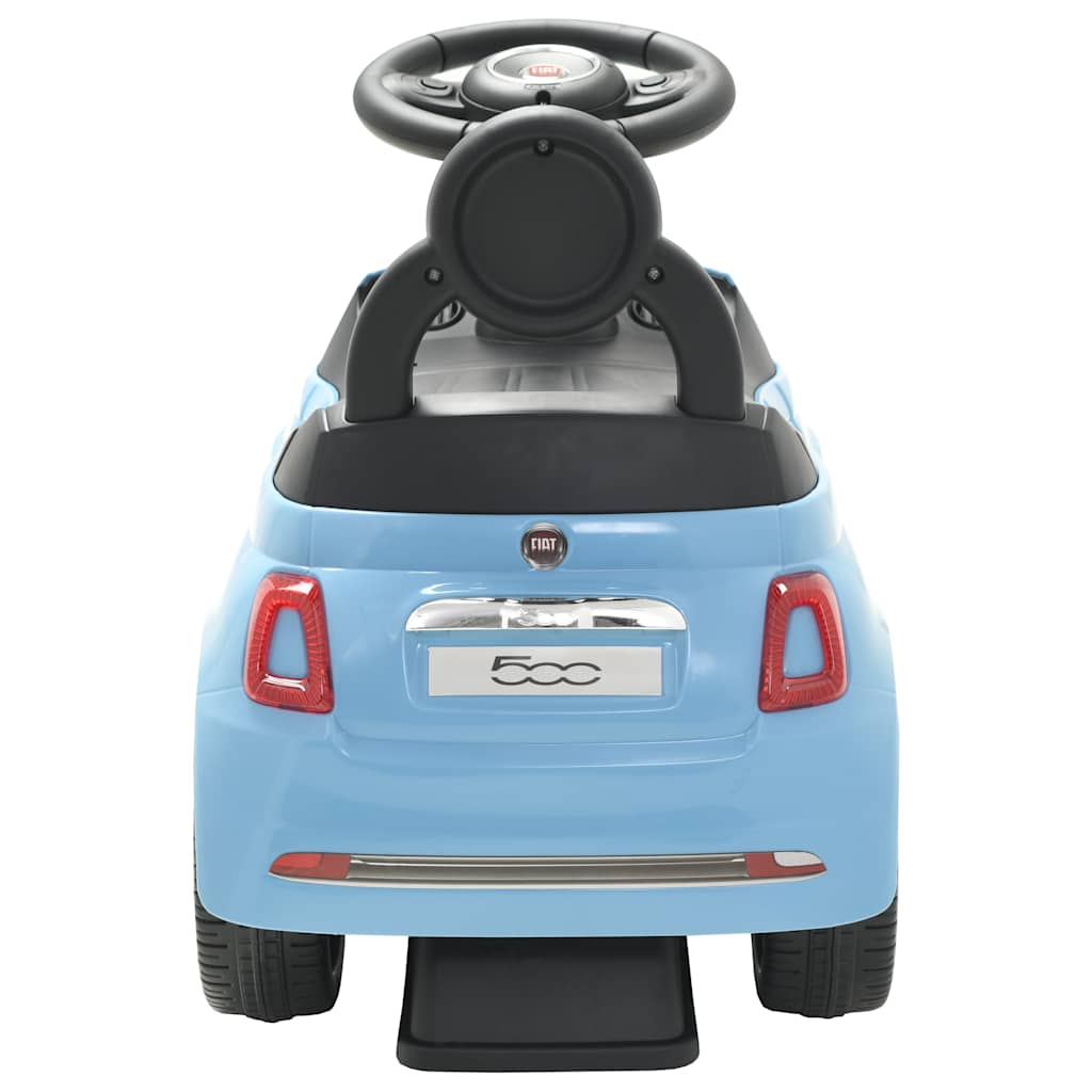 Aufsitzauto Fiat 500 Blau - Premium Lauflernwagen & Rutsch- & Tretfahrzeuge - Just €80.56! Shop now at homesales4u