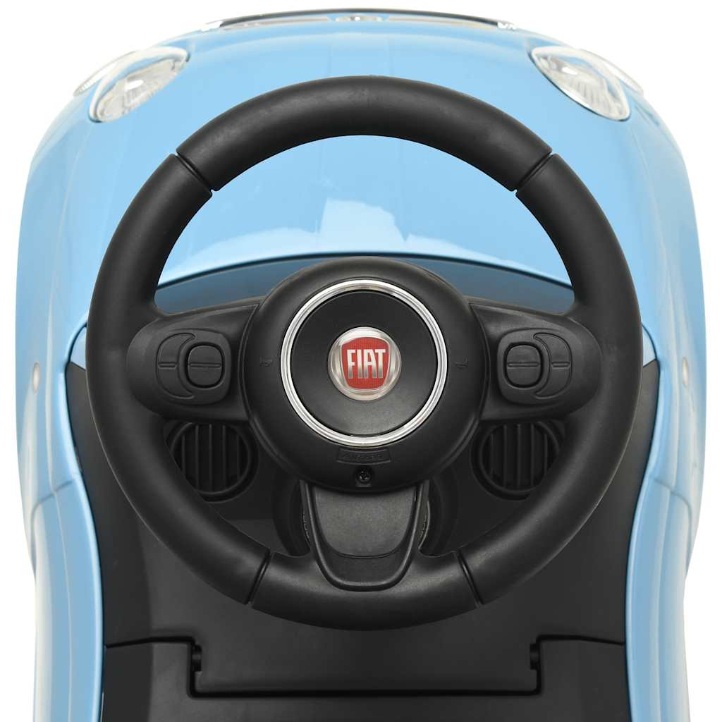 Aufsitzauto Fiat 500 Blau - Premium Lauflernwagen & Rutsch- & Tretfahrzeuge - Just €80.56! Shop now at homesales4u