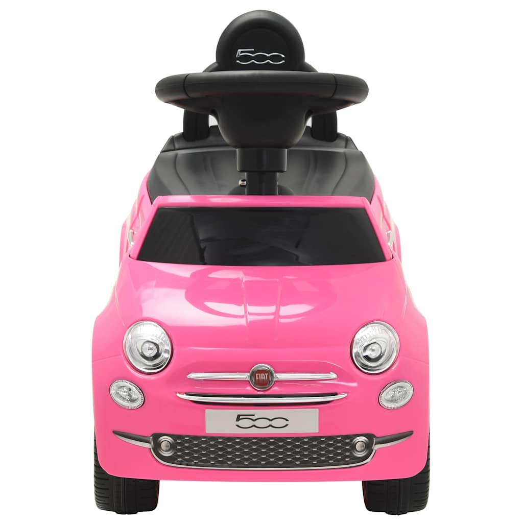Kinder-Aufsitzauto Fiat 500 Rosa - Premium Lauflernwagen & Rutsch- & Tretfahrzeuge - Just €76.78! Shop now at homesales4u